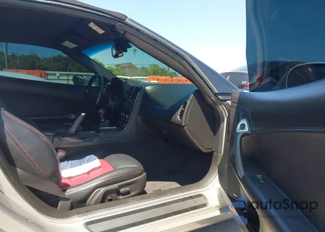 2008 Chevrolet Corvette из США, поврежденный, VIN 1G1YY36W085107842